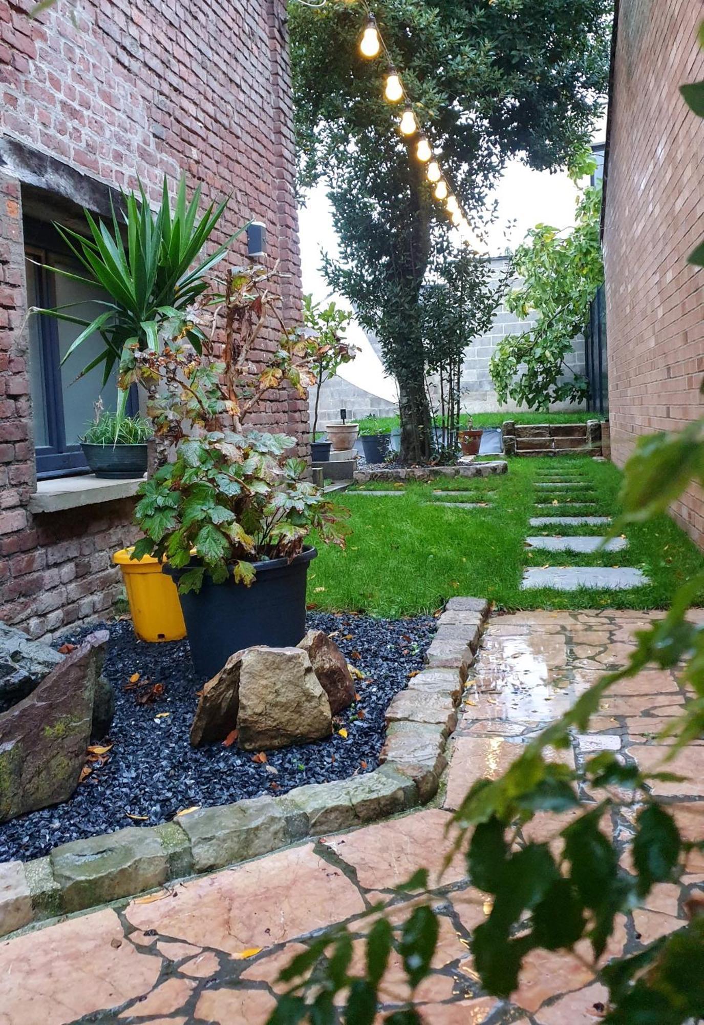 Gary Suite - Studio Cosy, Spa Et Jardin Privatif A 4 Min De Cambrai Awoingt Exteriör bild